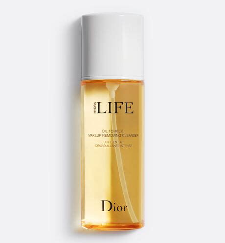 dior hydra life huile en lait démaquillante intense|dior hydra life.